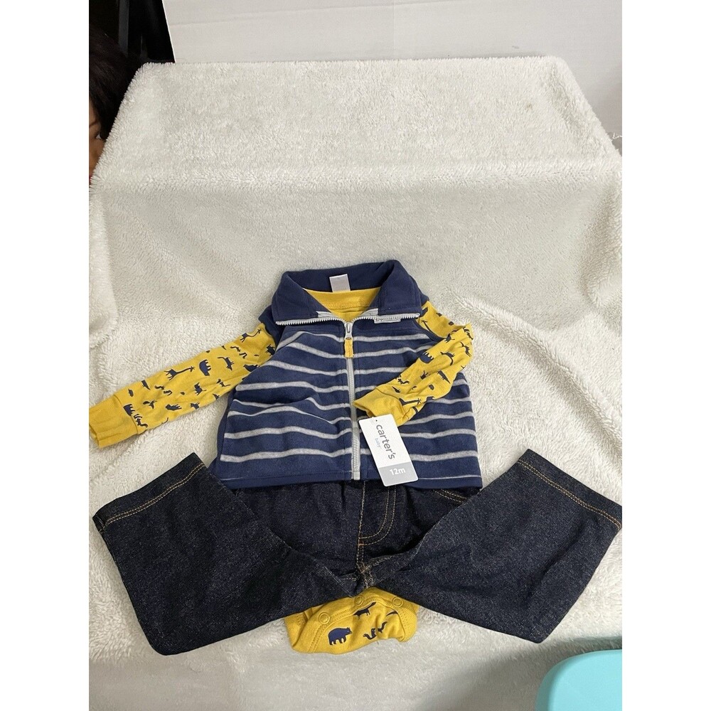 Carter’s 3 Piece Set Boys 12 Months NWT